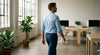 Man in a light blue shirt in a modern office - business casual 2026