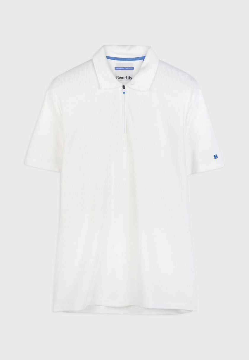 Le polo Blanc