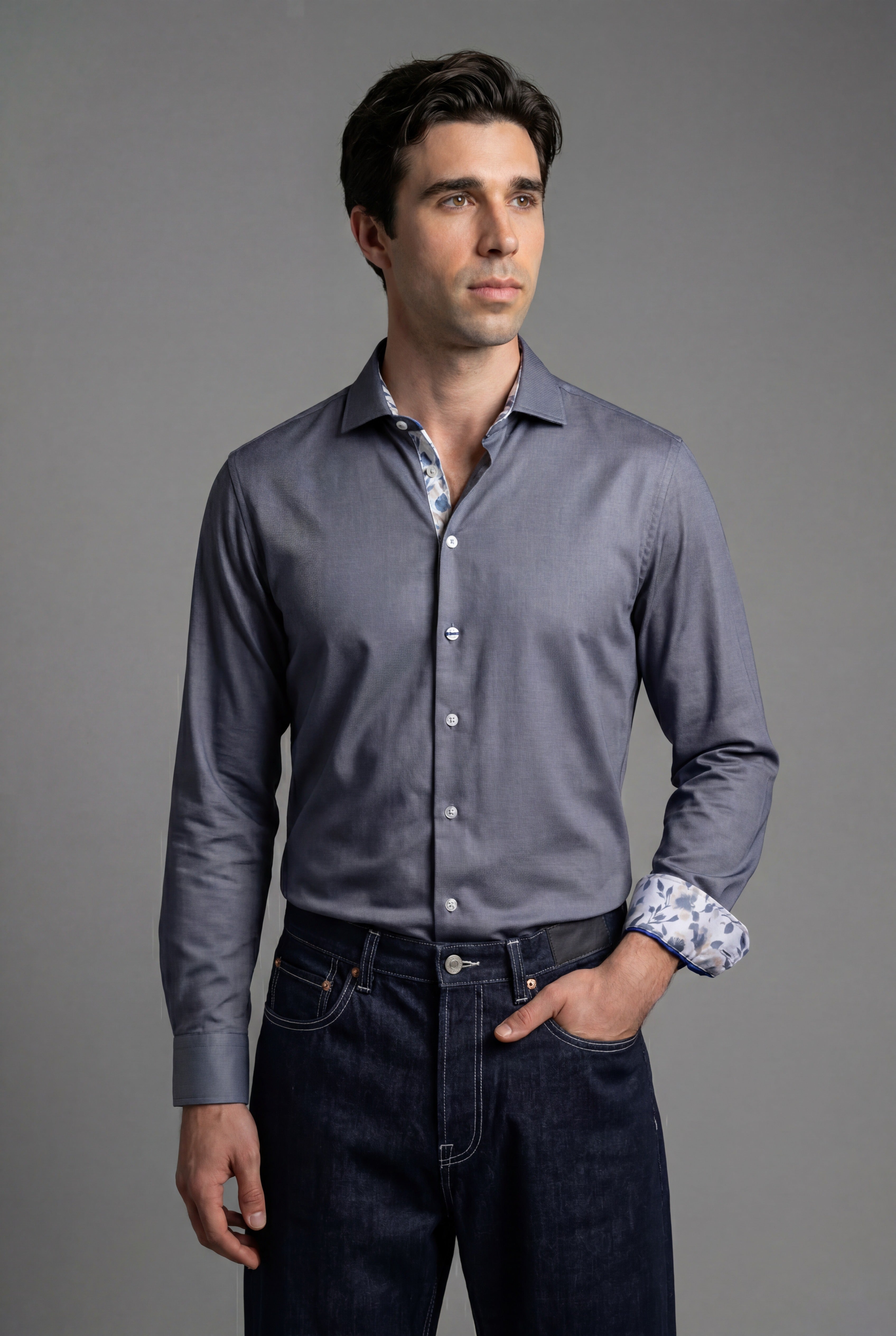 La chemise Albanus Beau-fils - plan americain