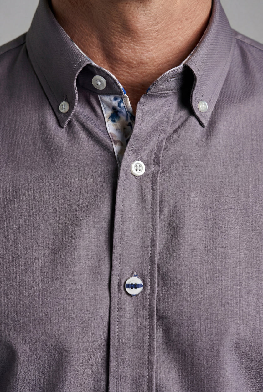 La chemise Amael Beau-fils - bouton signature
