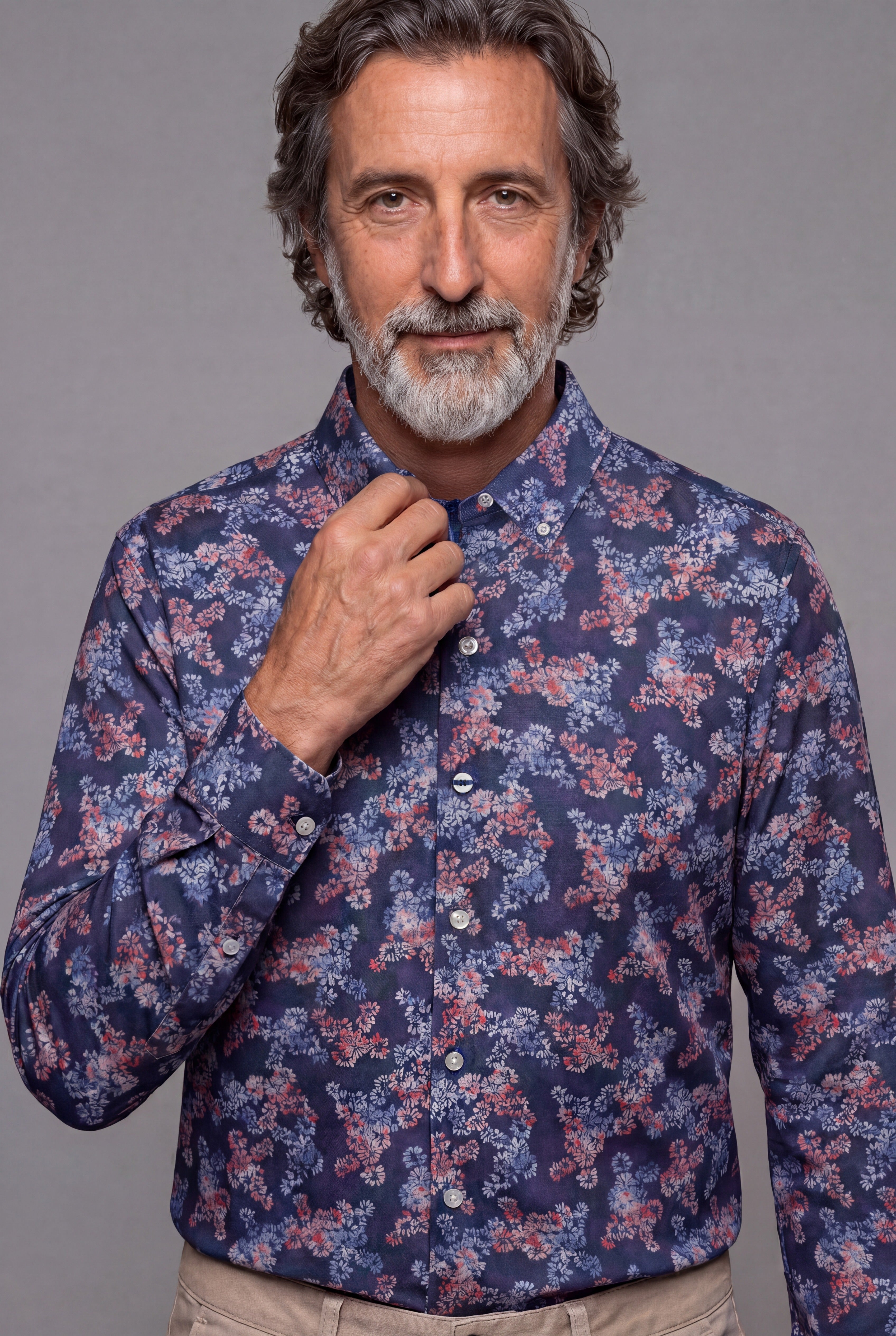 La chemise Claude Beau-fils - plan poitrine