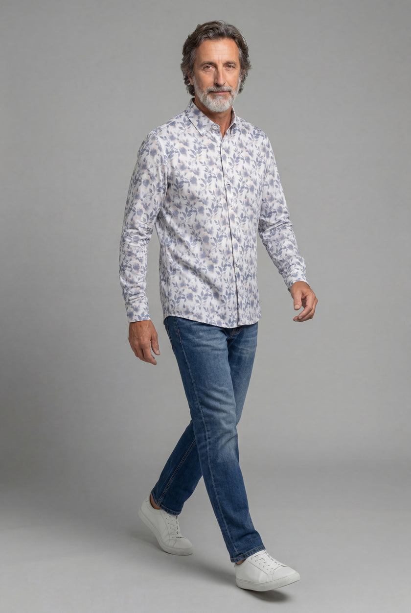 La chemise Frédéric Beau-fils - pied entier