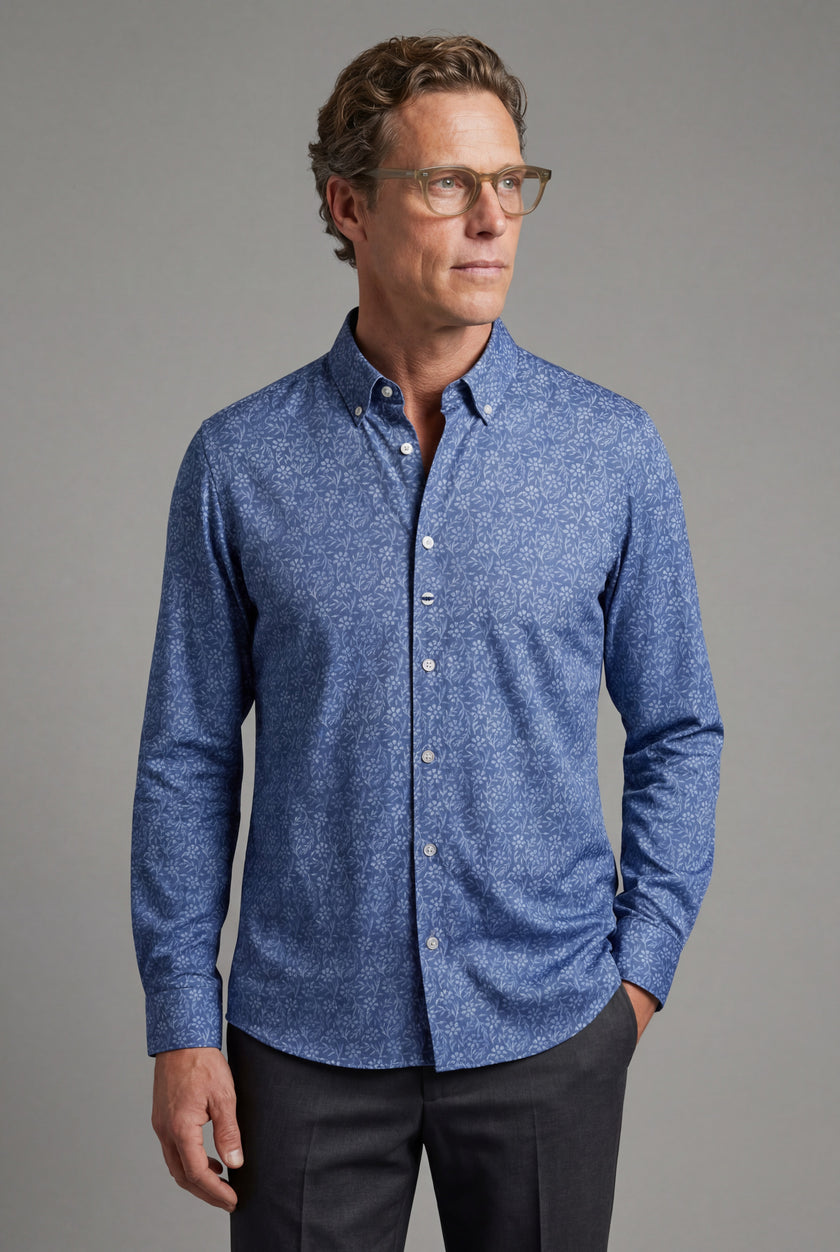 La chemise Maurice Beau-fils - plan americain