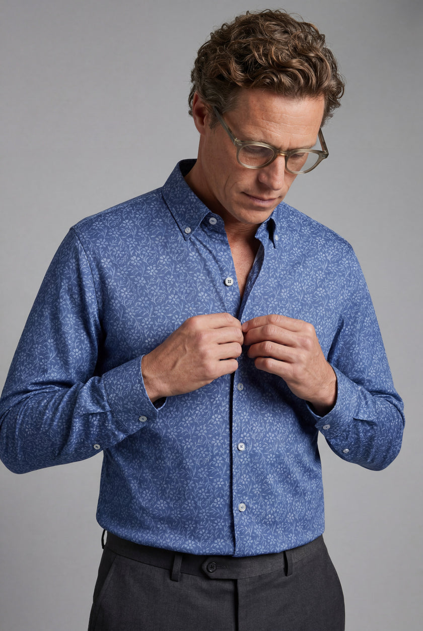 La chemise Maurice Beau-fils - plan taille