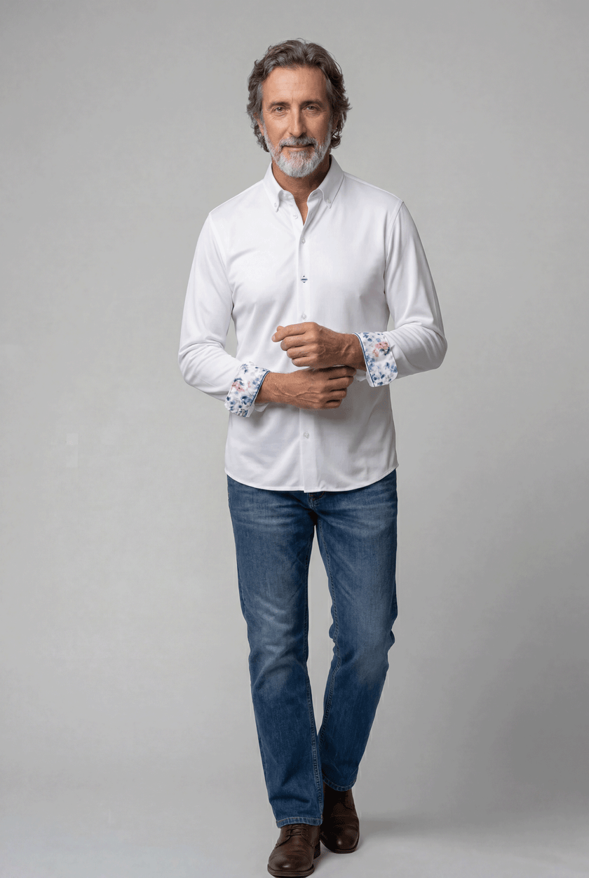 Chemise Harold BF6WC01ML - porté pied entier