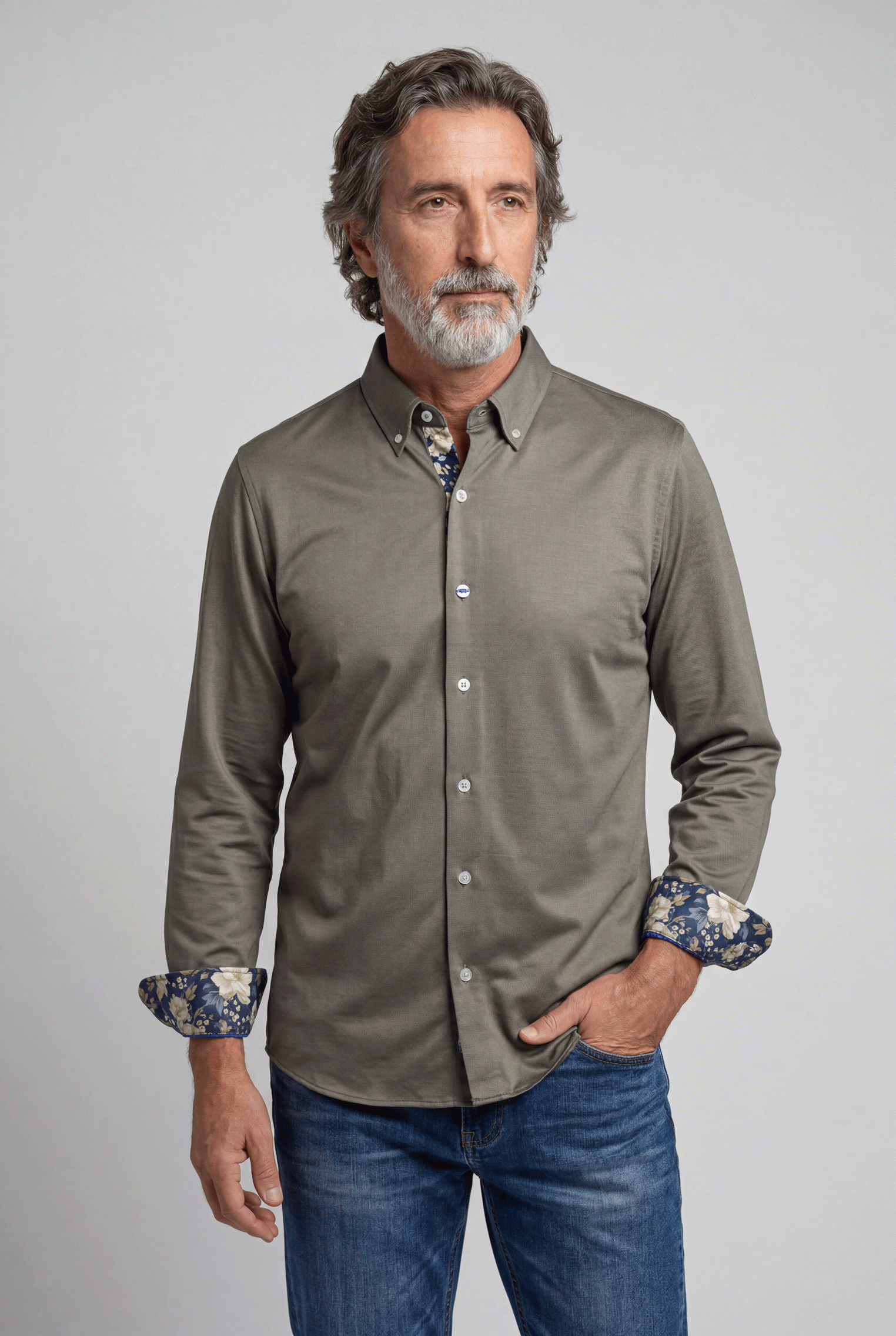 Chemise Antoine-Louis BF6WC09ML - plan américain