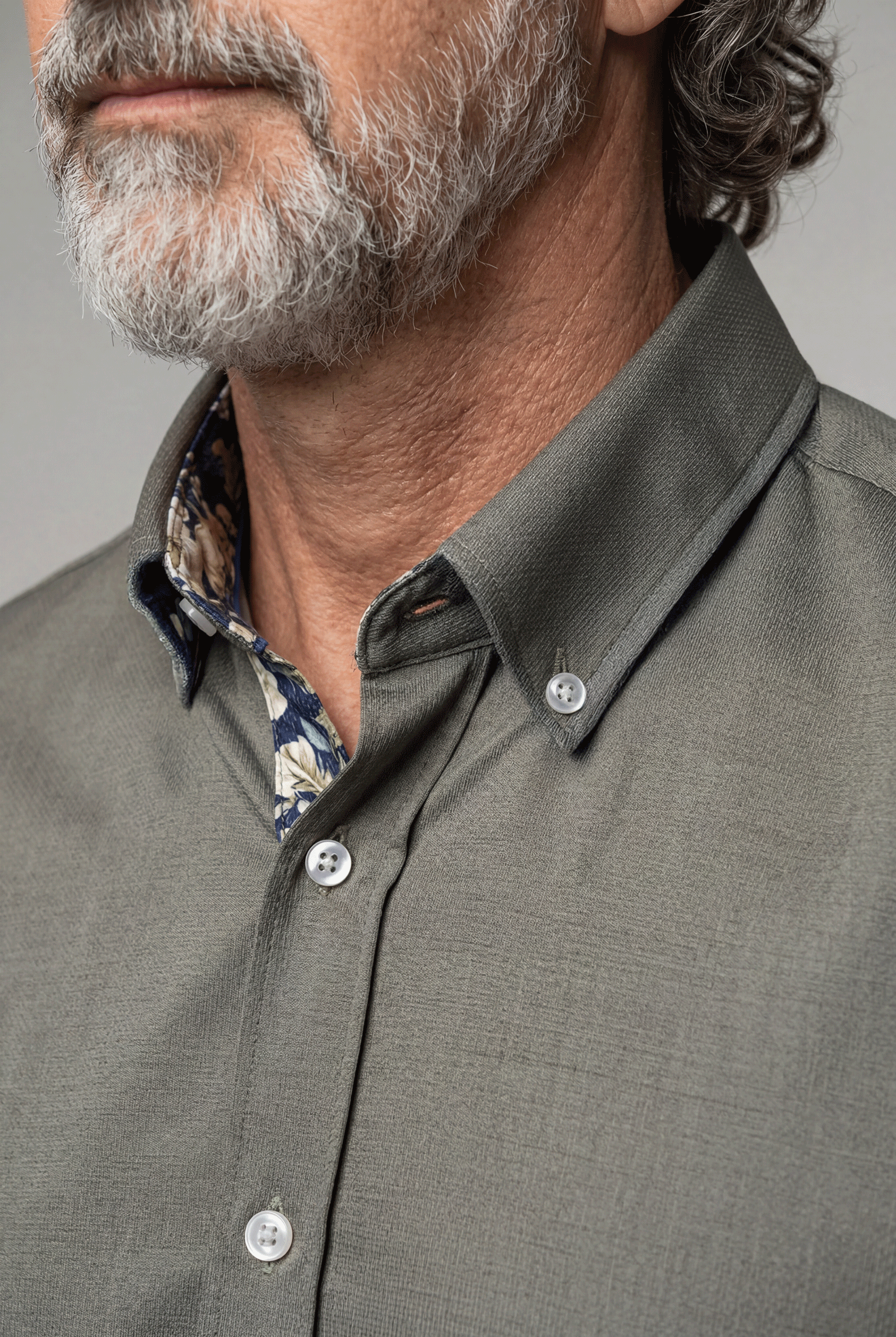 Chemise Antoine-Louis BF6WC09ML - col close-up