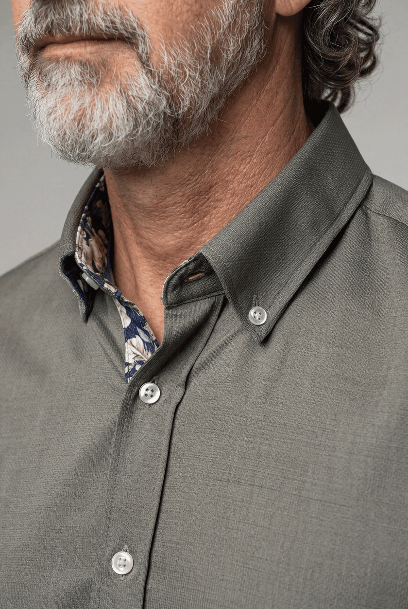 Chemise Antoine-Louis BF6WC09ML - col close-up